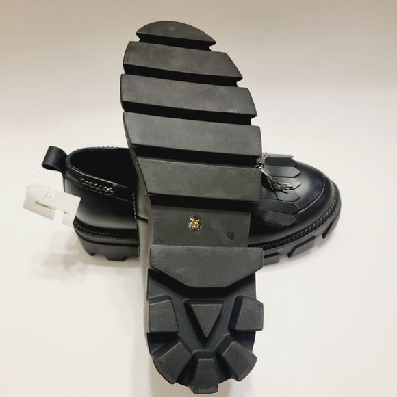 Anthropologie Kelsi Dagger Brooklyn Burke Flats Lug Loafer Size 7.5 NWT - Picture 11 of 11